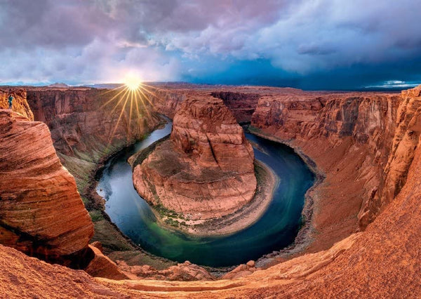 Schmidt - Glen Canyon, Horseshoe Bend Jigsaw Puzzle (1000 Pieces)