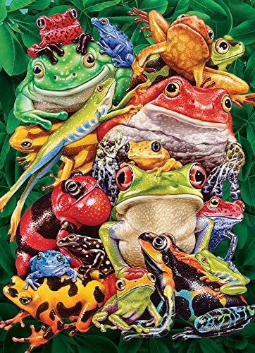 Cobble Hill - Frog Business Jigsaw Puzzle (1000 Pieces)