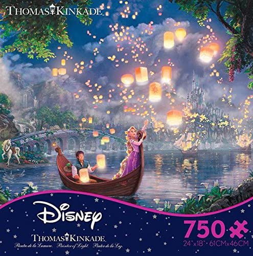 Ceaco Tangled Thomas Kinkade Disney Jigsaw Puzzle - 750 Pieces