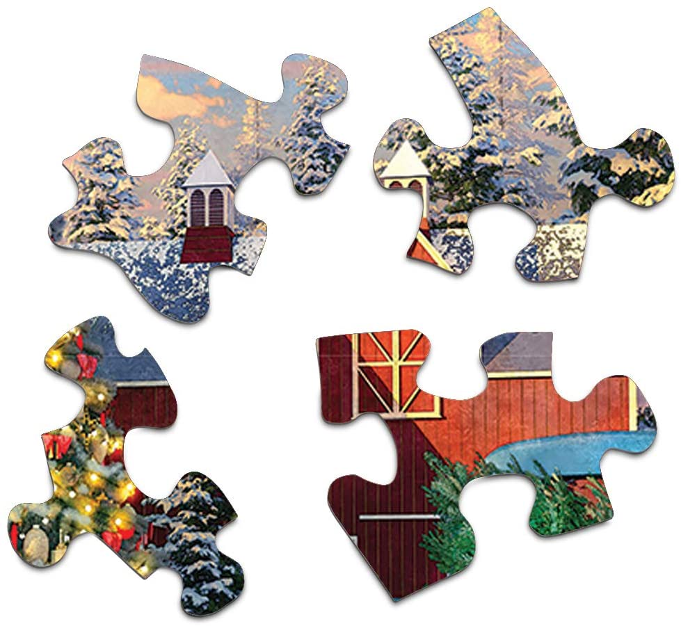 Springbok Red Barn Farms - 1000 Piece Jigsaw Puzzle - Large 30" by 24 ...
