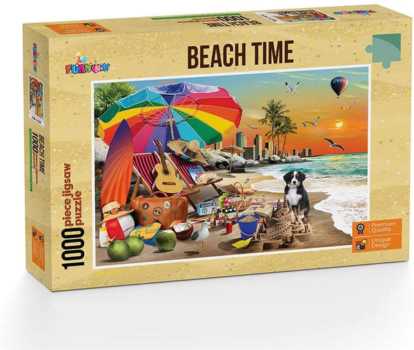 Funbox - Beach Time Jigsaw Puzzle (1000 Pieces)