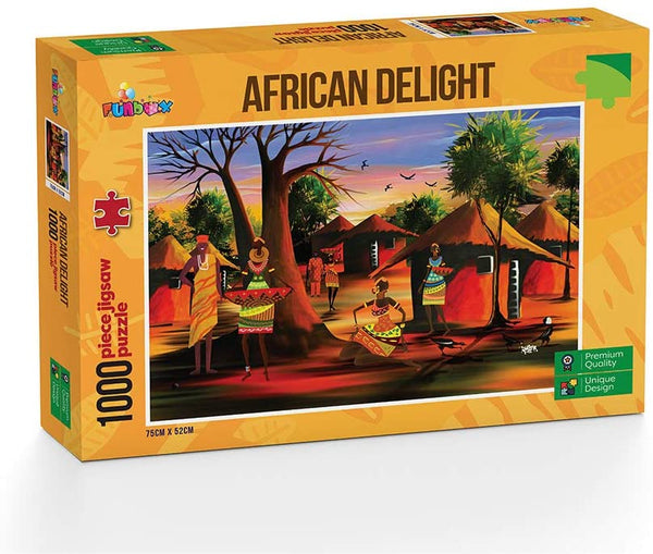 Funbox African Delight 1000 Pieces Puzzle