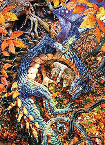 Cobble Hill Abby's Dragon 1000 Piece Fantasy Jigsaw Puzzle