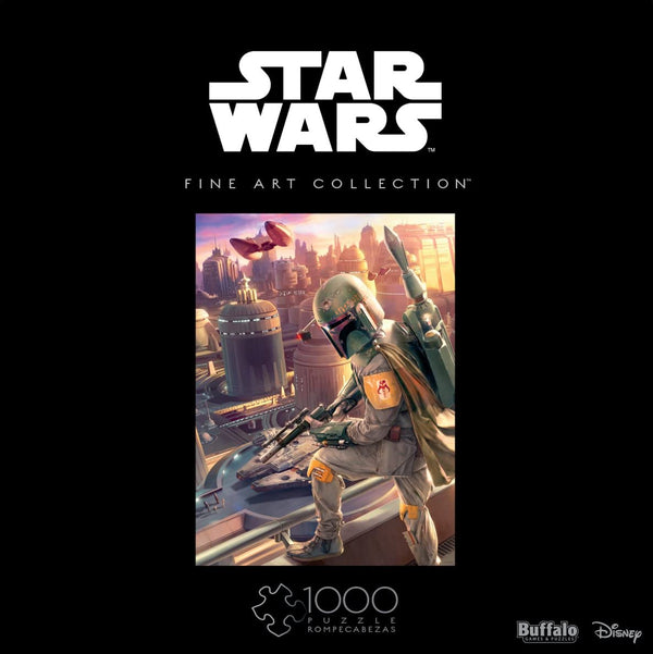 Buffalo Games Star Wars - Fine Art Collection - Boba Fett - 1000 Piece Jigsaw Puzzle