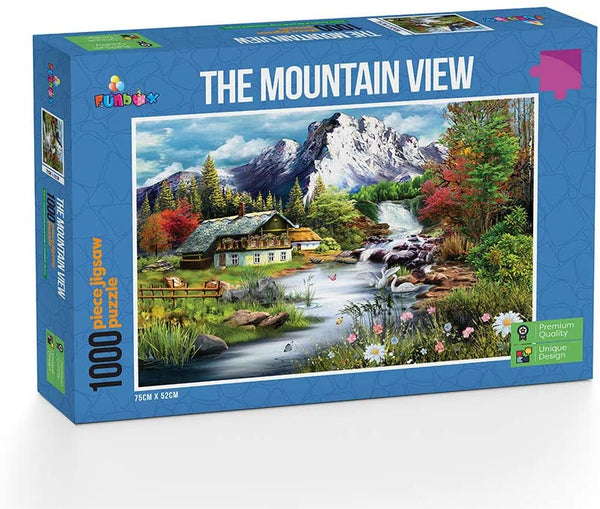 Funbox - Perfect Places the Mountain View Jigsaw Puzzle (1000 Pieces)
