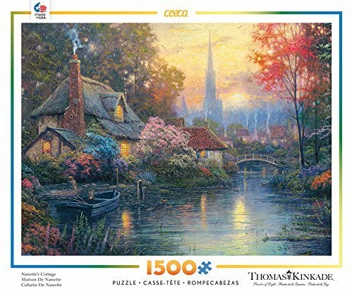 Ceaco Thomas Kinkade - Nanette's Cottage Puzzle (1500 Piece)