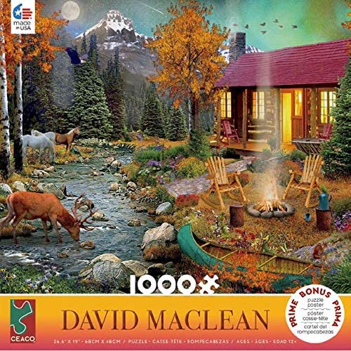 Ceaco - Aurora Lights Puzzle by David Maclean - 1000 Pieces