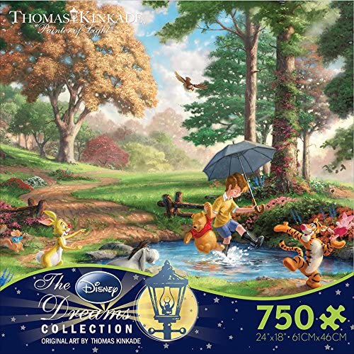 Ceaco Thomas Kinkade Disney Dreams Collection Winnie the Pooh Jigsaw Puzzle