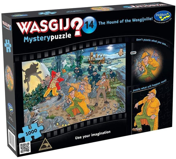 Holdson - Wasgij Mystery 14 Hound of Wasgijville Jigsaw Puzzle (1000 Pieces)