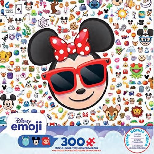 Ceaco - Disney Emoji Minnie Puzzle - 300 Pieces
