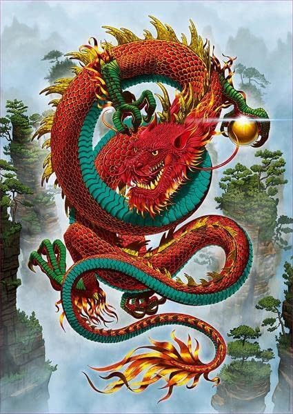 Educa - Good Fortune Dragon by Vincent Jigsaw Puzzle (500 Pieces)