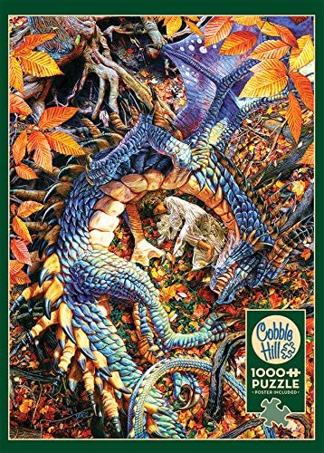 Cobble Hill Abby's Dragon 1000 Piece Fantasy Jigsaw Puzzle