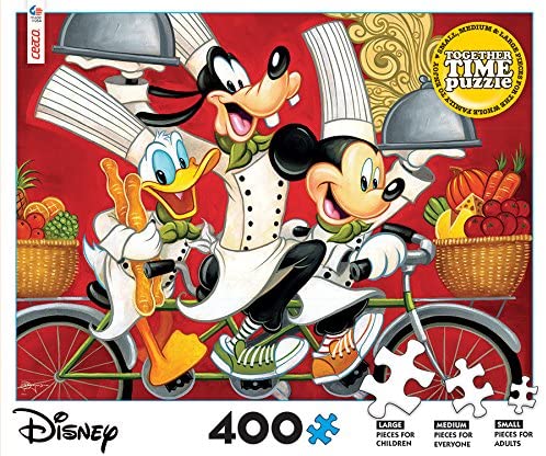 Ceaco Together Time Donald Duck Goofy & Mickey Mouse Disney Puzzle (400 Pieces)