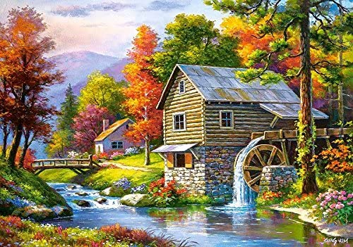 Castorland - Old Sutters Mill Jigsaw Puzzle (500 Pieces)