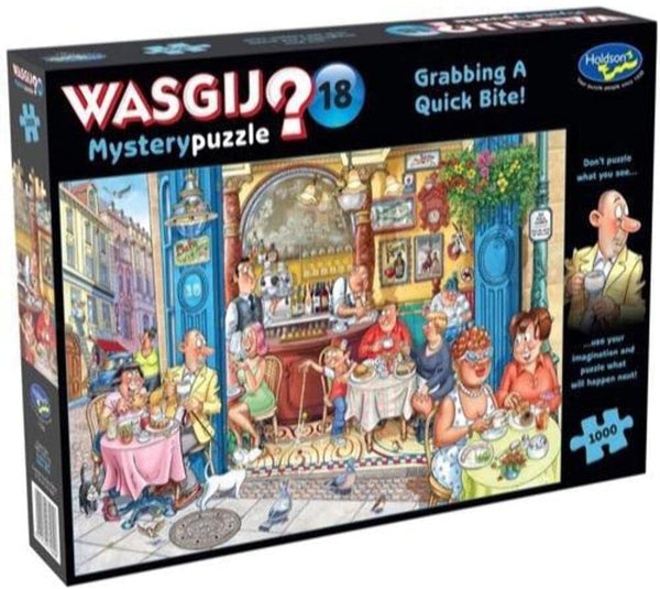 Holdson - Wasgij Mystery 18 Quick Bite Jigsaw Puzzle (1000 Pieces)