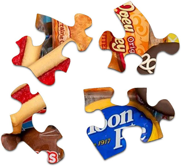 Springbok Puzzles - Snack Treats - 500 Piece Jigsaw Puzzle - Large 23.5