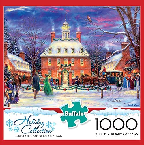 Buffalo Games - Chuck Pinson Holiday Collection - Governor's Party - 1000 Piece Jigsaw Puzzle