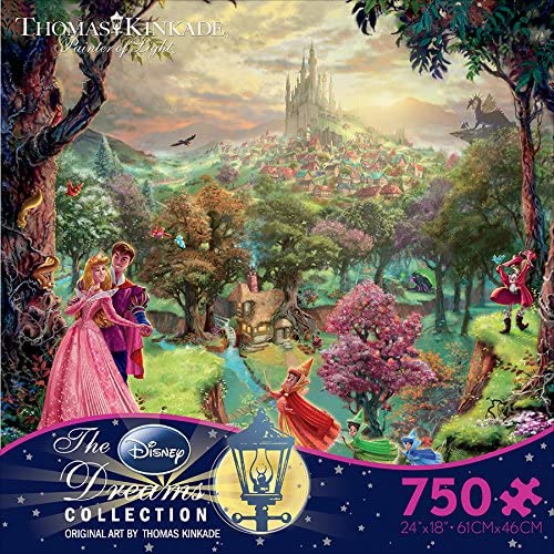 Ceaco - Sleeping Beauty Thomas Kinkade Disney Dreams Collection Jigsaw Puzzle (750pc)