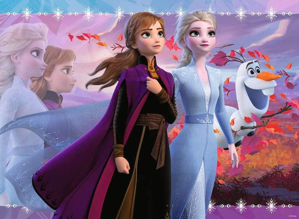 Ravensburger - Disney Frozen 2 Strong Sisters Glitter Jigsaw Puzzle (100 pieces)
