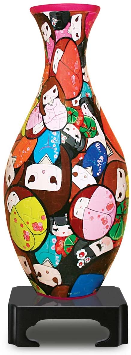 Pintoo - Vase Japanese Doll Jigsaw Puzzle (160 Pieces)