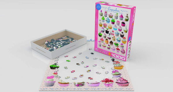 EuroGraphics - Cupcakes Jigsaw Puzzle (1000 Pieces)