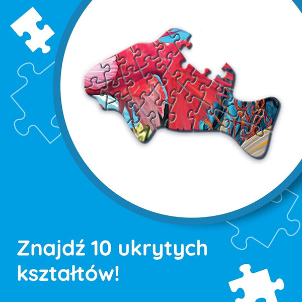 Trefl - Hidden Shapes Underwater Jigsaw Puzzle (1000 Pieces)