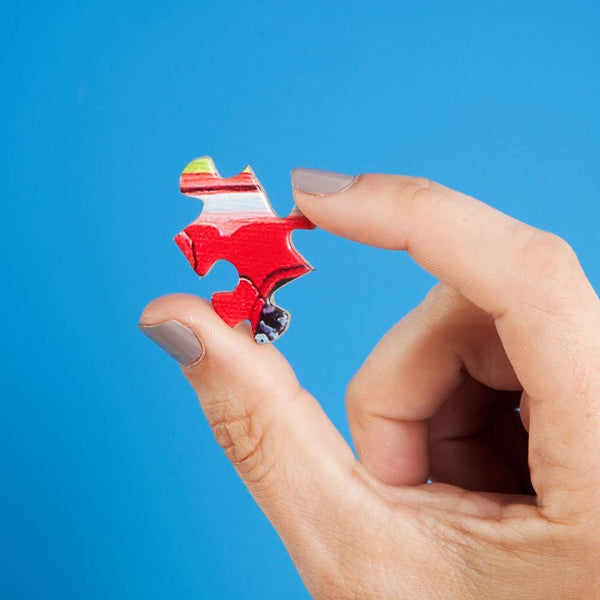 Bits and Pieces - 750 Piece Shaped Puzzle - Home of The Brave Native American - by Artist Kirk Randle - 750 pc Jigsaw