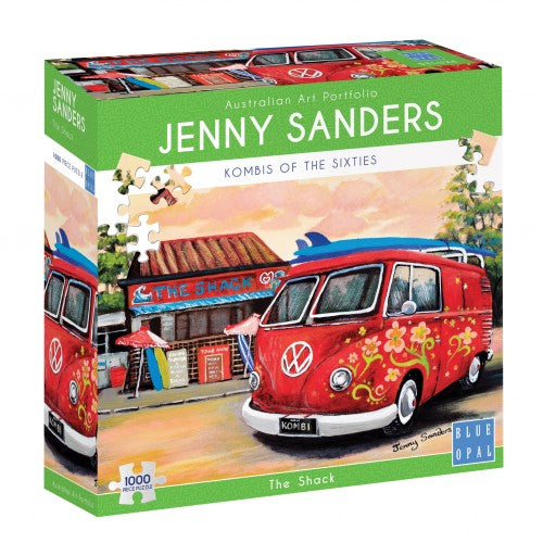 Blue Opal - The Shack 1000 pieces Jigsaw Puzzle by Jenny Sanders