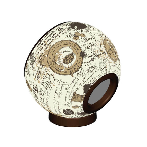 Pintoo - Puzzle Clock Manuscript Coffee Jigsaw Puzzle (145 Pieces)