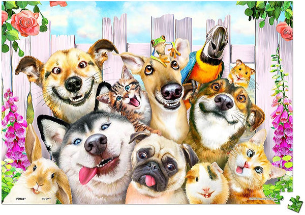 Pintoo - Showpiece XS Pet Selfie Jigsaw Puzzle (368 Pieces)