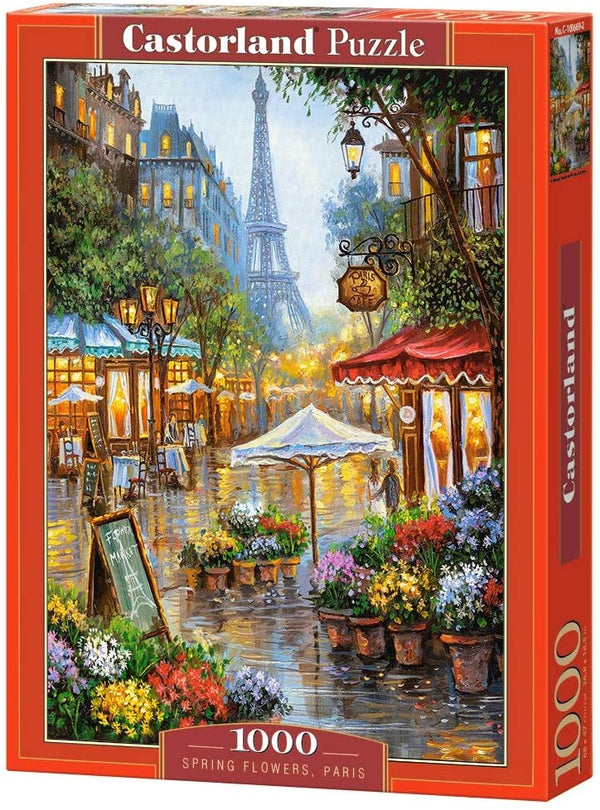 Castorland - Spring Flowers, Paris Jigsaw Puzzle (1000 Pieces)