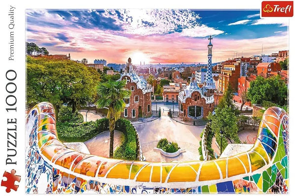 Trefl - Sunset Over Barcelona Jigsaw Puzzle (1000 Pieces)