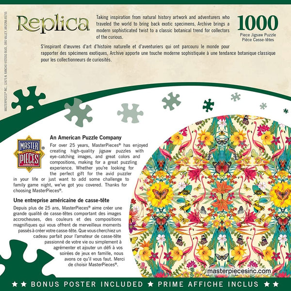 Masterpieces - Replica Flamingos Jigsaw Puzzle (1000 Pieces)