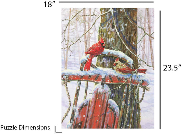 Springbok Puzzles - Peaceful Moments Jigsaw Puzzle (500 Piece)