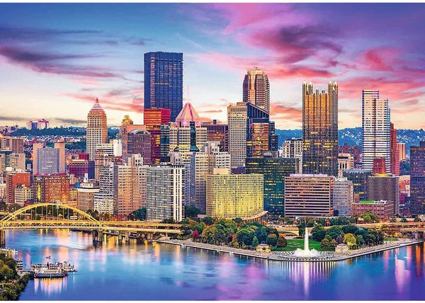 Trefl - Pittsburgh Pennsylvania Jigsaw Puzzle (1000 Pieces)