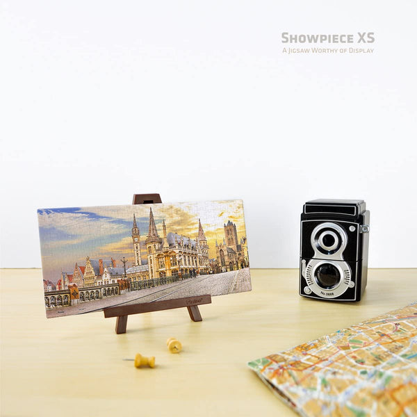 Pintoo - Medieval Chent Belgium Showpieces XS Plastic Jigsaw Puzzle (253 Pieces)