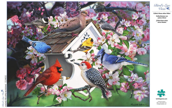 Buffalo Games - Birds Eye View Collection - Among The Apple Blossoms - 1000Piece Jigsaw Puzzle