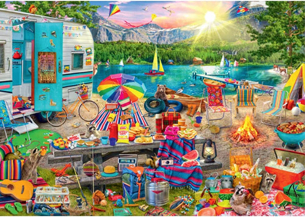 Trefl - Hidden Shapes Motorhome Jigsaw Puzzle (1000 Pieces)