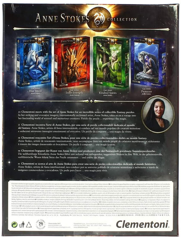 Clementoni - Anne Stokes Collection - Inner Strength Jigsaw Puzzle (1000 Pieces) 39464