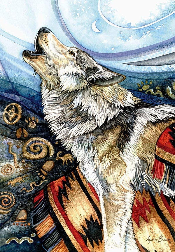 Anatolian - Howling Wolf Jigsaw Puzzle (260 Pieces)