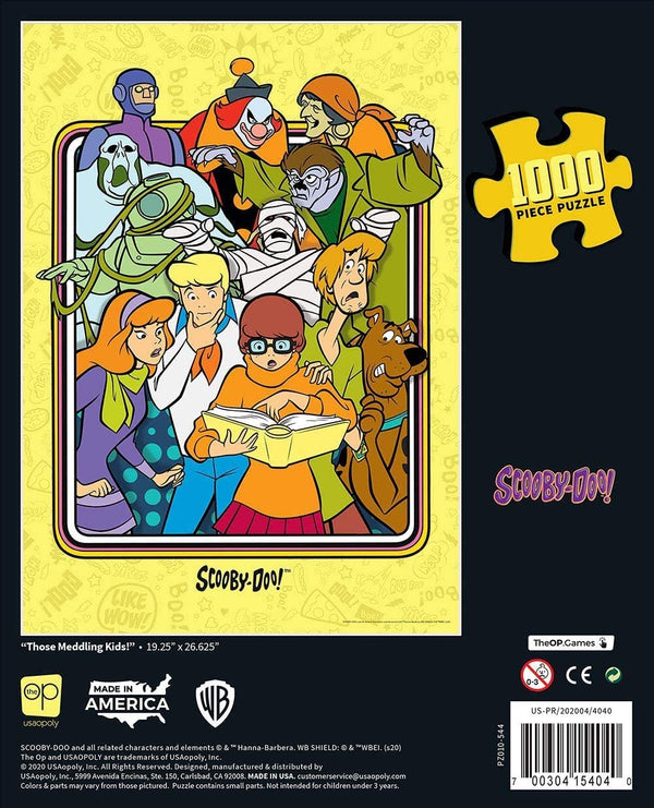 USAopoly - Scooby-Doo - Those Meddling Kids Jigsaw Puzzle (1000 pieces) PZ010-544