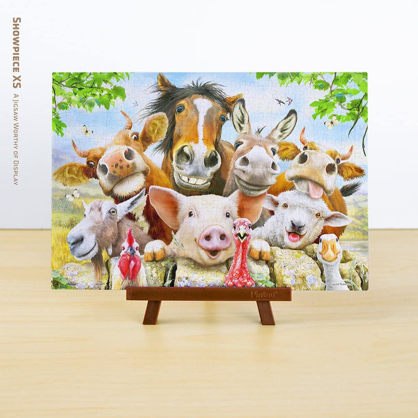 Pintoo - Showpiece XS Farm Selfie Jigsaw Puzzle (368 Pieces)