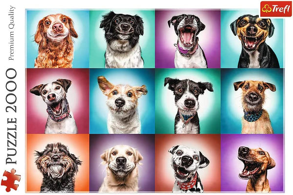 Trefl - Funny Dog Potraits Jigsaw Puzzle (2000 Pieces)