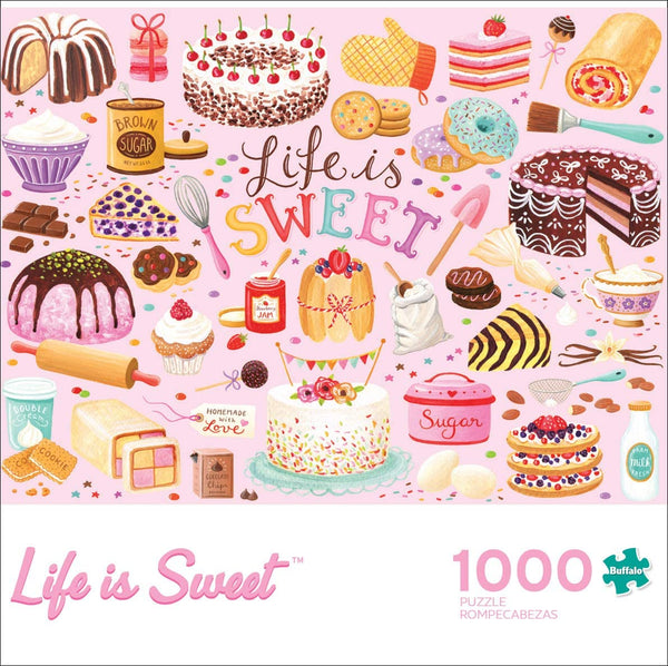 Buffalo Games - Life is Sweet - 1000 Piece Jigsaw Puzzle
