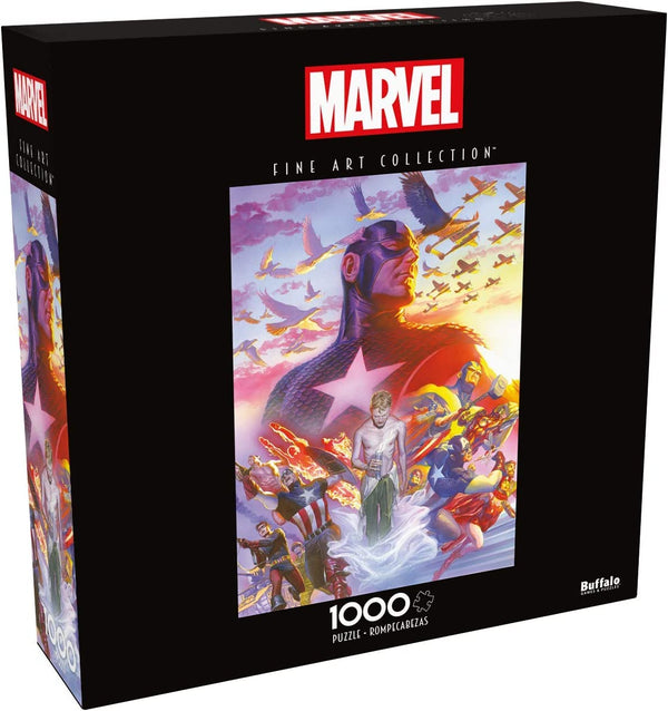 Buffalo Games - Marvel - Captain America #22-1000 Piece Jigsaw Puzzle