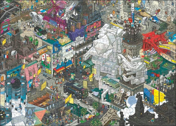 Heye - Eboy, Paris Quest Jigsaw Puzzle (1000 Pieces)