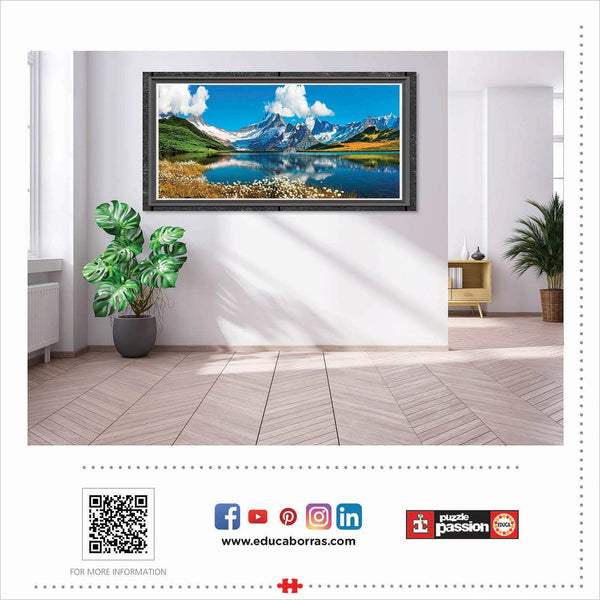 Educa - Pano Bachalpsee Lake Switzerland Jigsaw Puzzle (3000 Pieces)