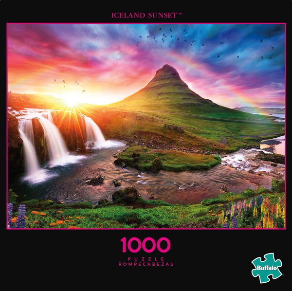 Buffalo Games - Photography - Iceland Sunset - 1000 Piece Jigsaw Puzzle