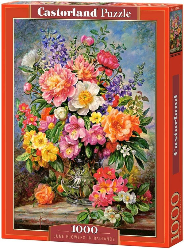 Castorland - June Flowers In Radiance Jigsaw Puzzle (1000 Pieces)