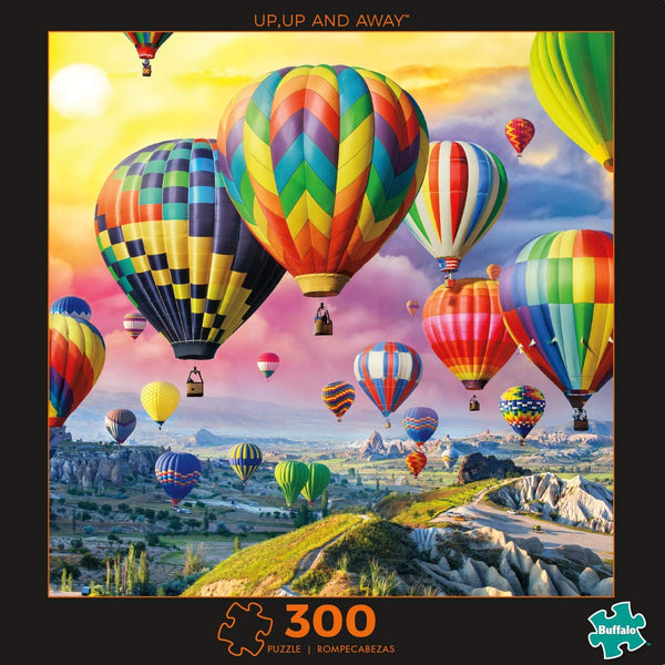 Buffalo Games - Up Up and Away - 300 Large Piece Jigsaw Puzzle